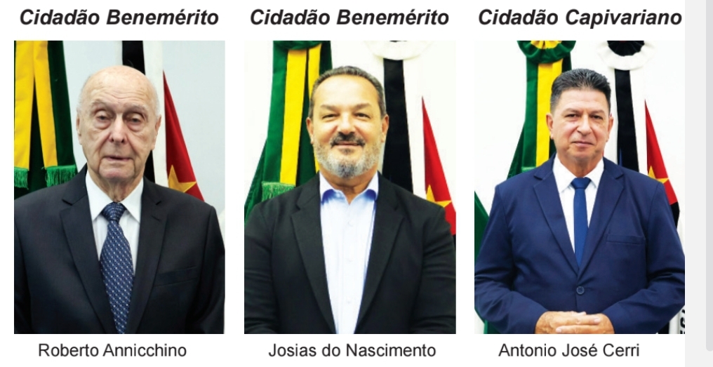 Câmara realiza Sessão Solene comemorativa aos 194 anos de Capivari